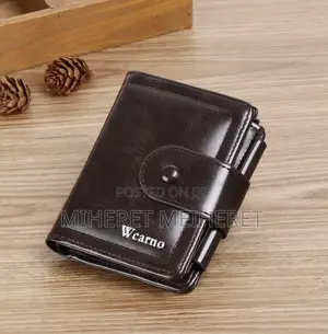 Wcarno Minimalist Style Multi-Functional Wallet With Coin Pocket