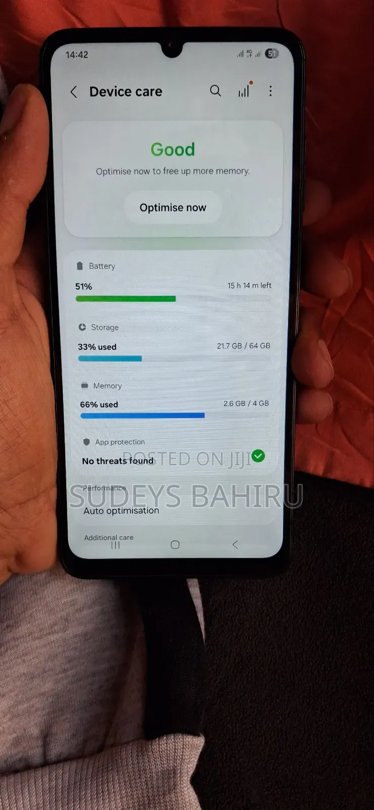 Samsung Galaxy A05 64 GB Yellow