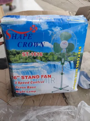 Crown 16" Stand Fan (ST-1616)