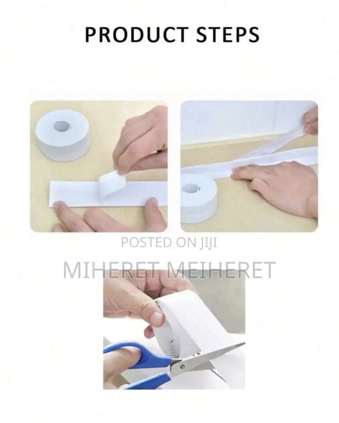 Waterproof Sealant Tape for Kitchen/Bathroom/Toilet/Tile Joints