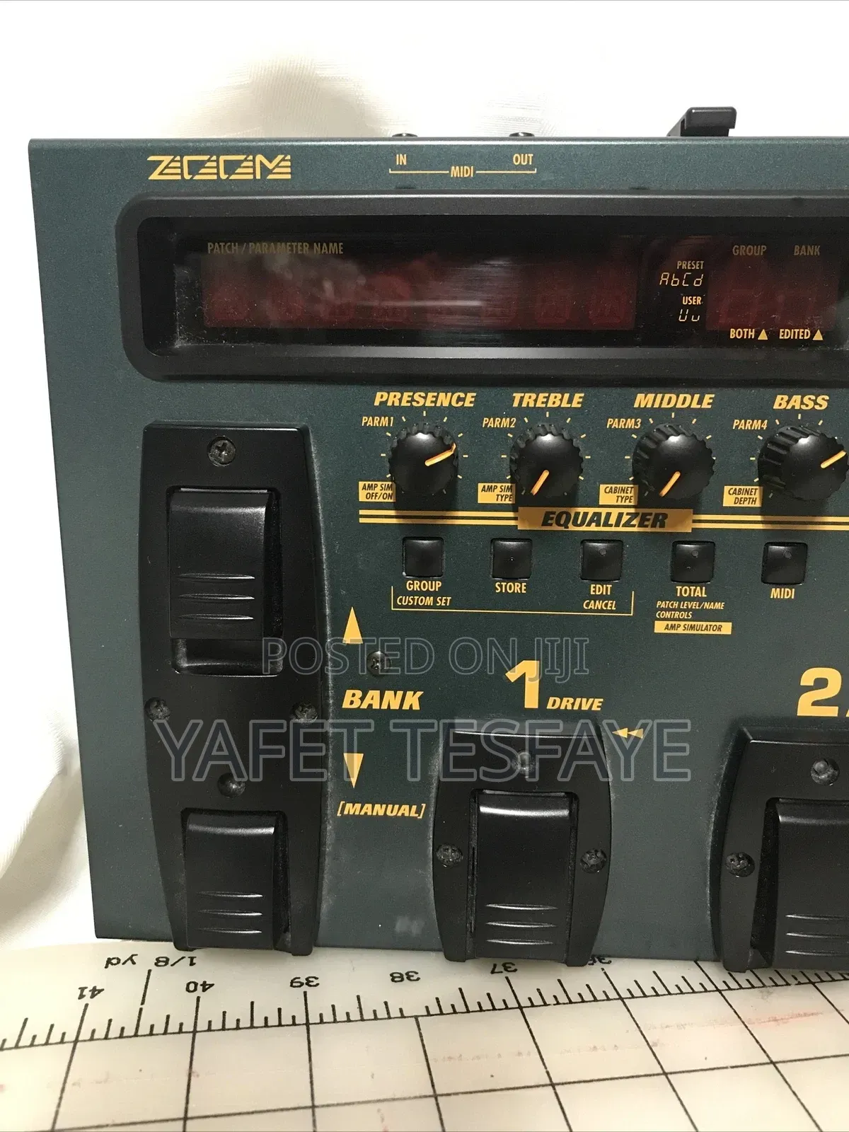 Zoom GFX 8 Lead Guitar Effecter