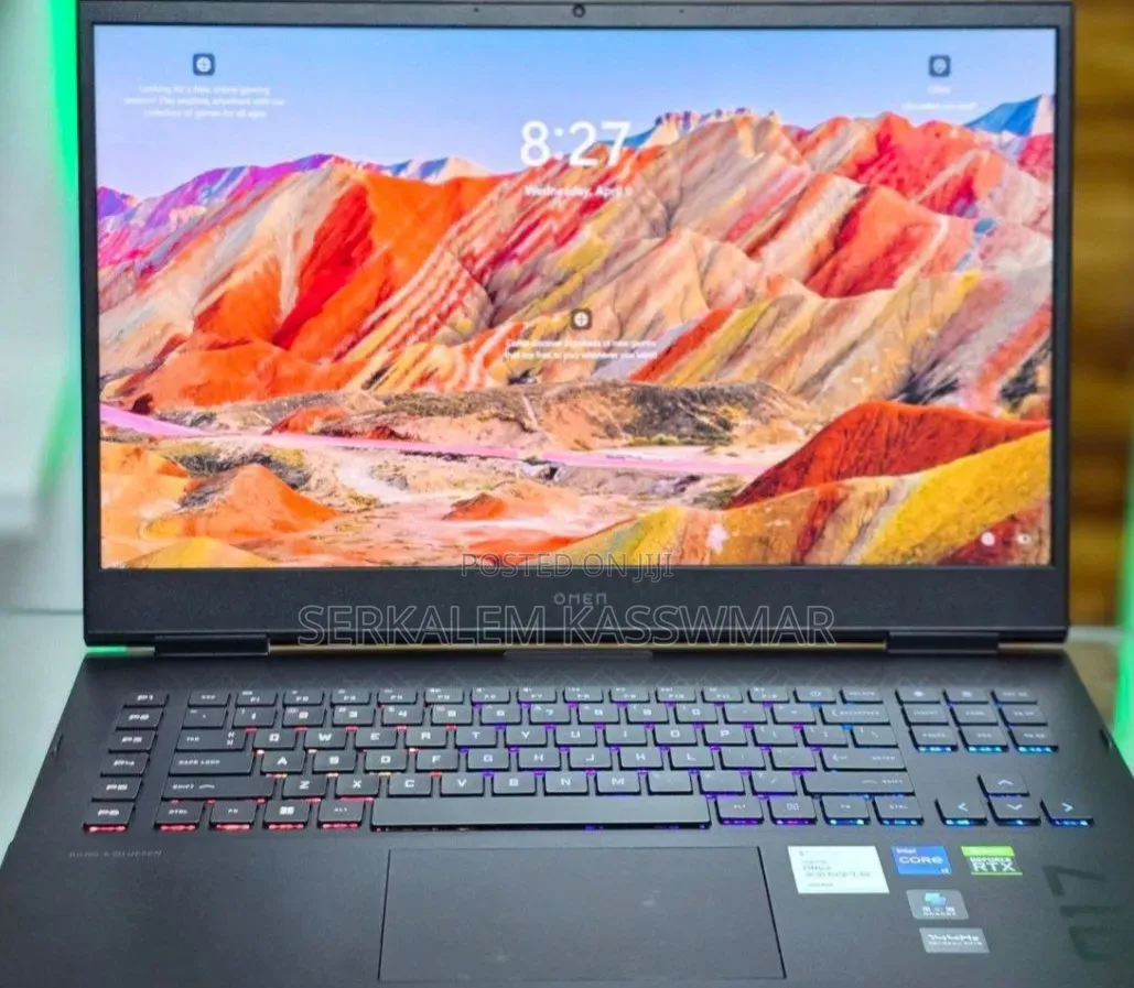 New Laptop HP Omen 17 16GB Intel Core i7 SSD 1T