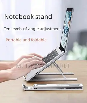 Adjustable Portable Laptop Stand - Foldable Universal Laptop