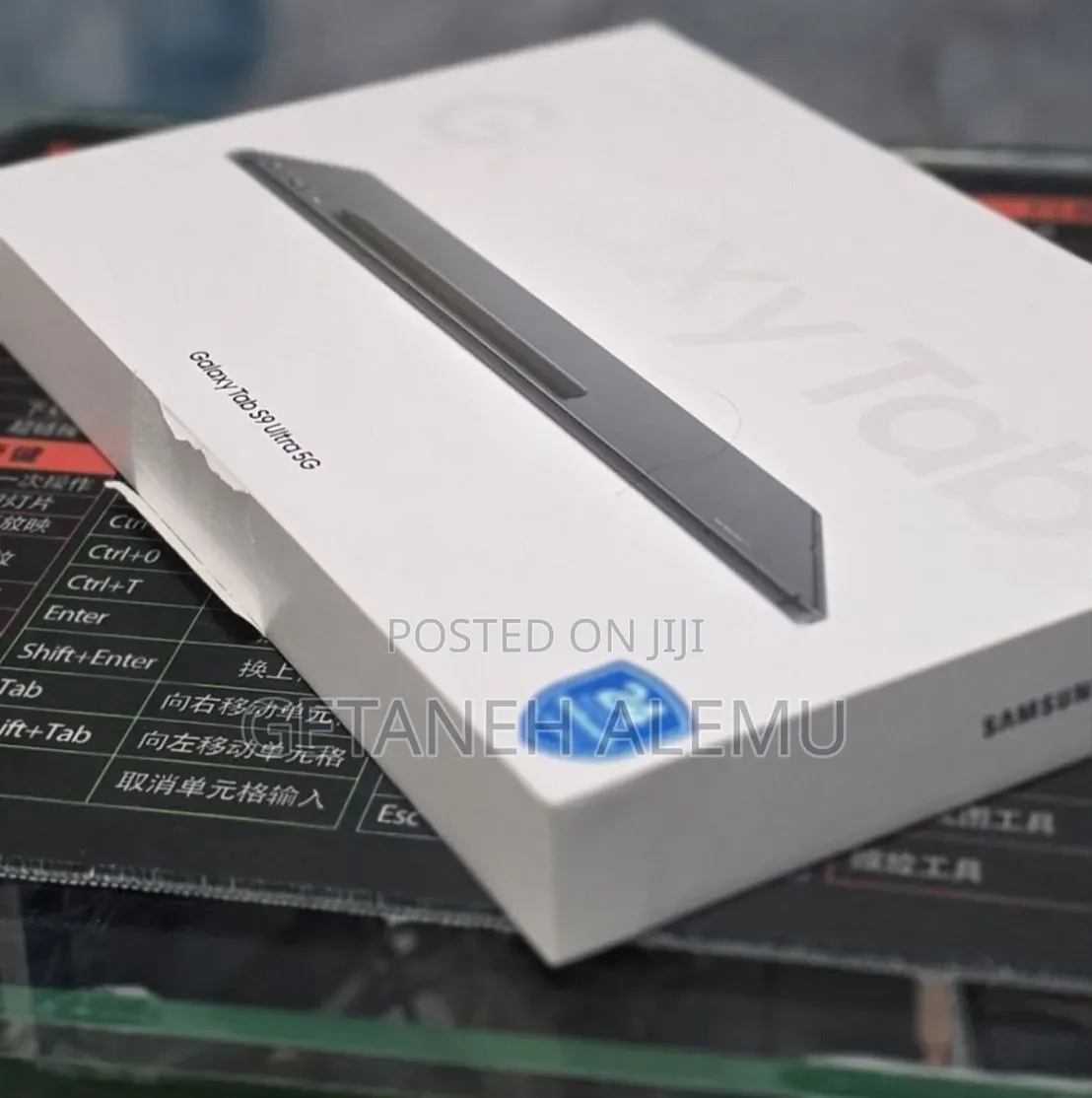 New Samsung Galaxy Tab S9 Ultra 256 GB Black
