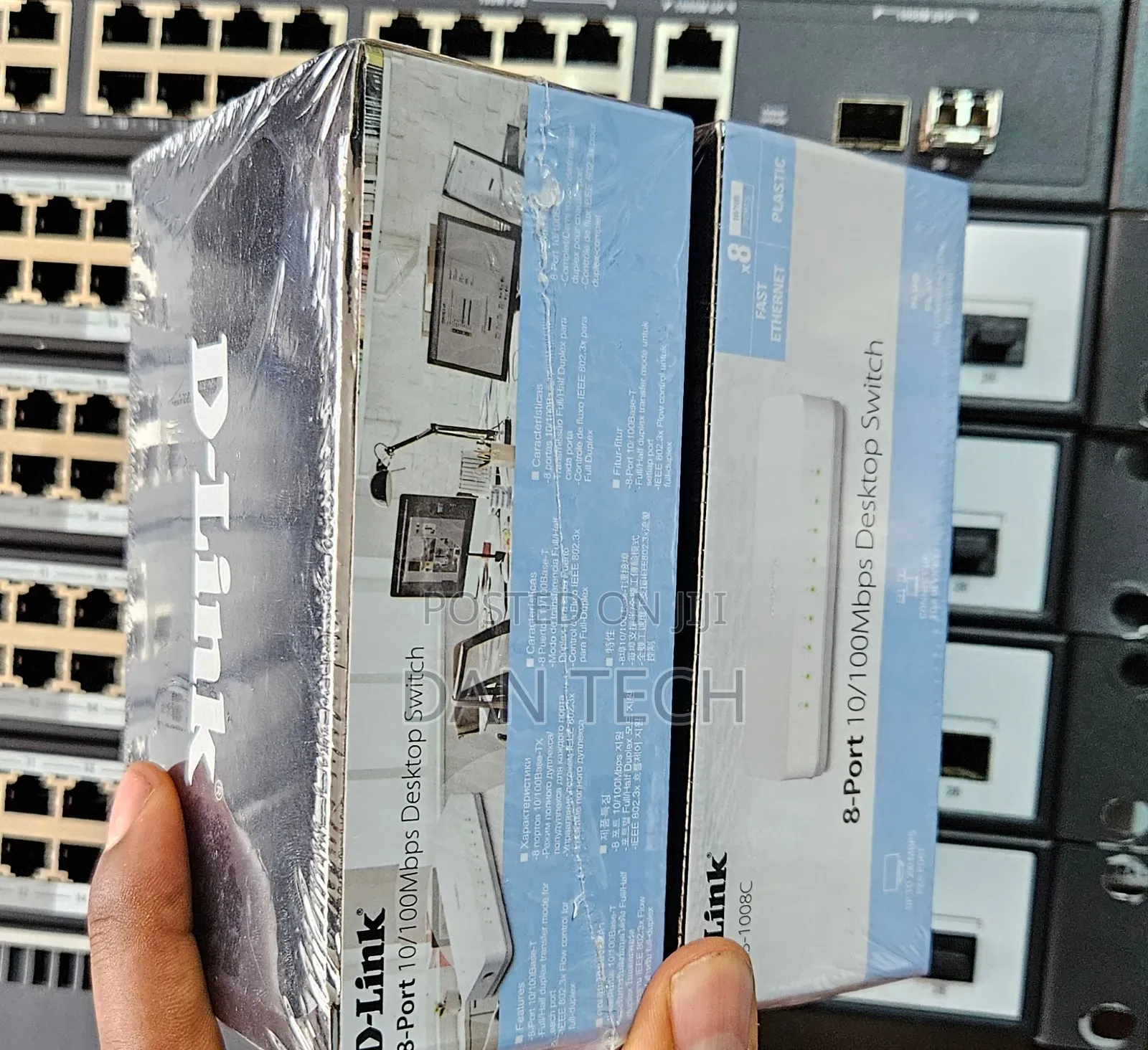 D-Link DES-1008C 8-Port Switch