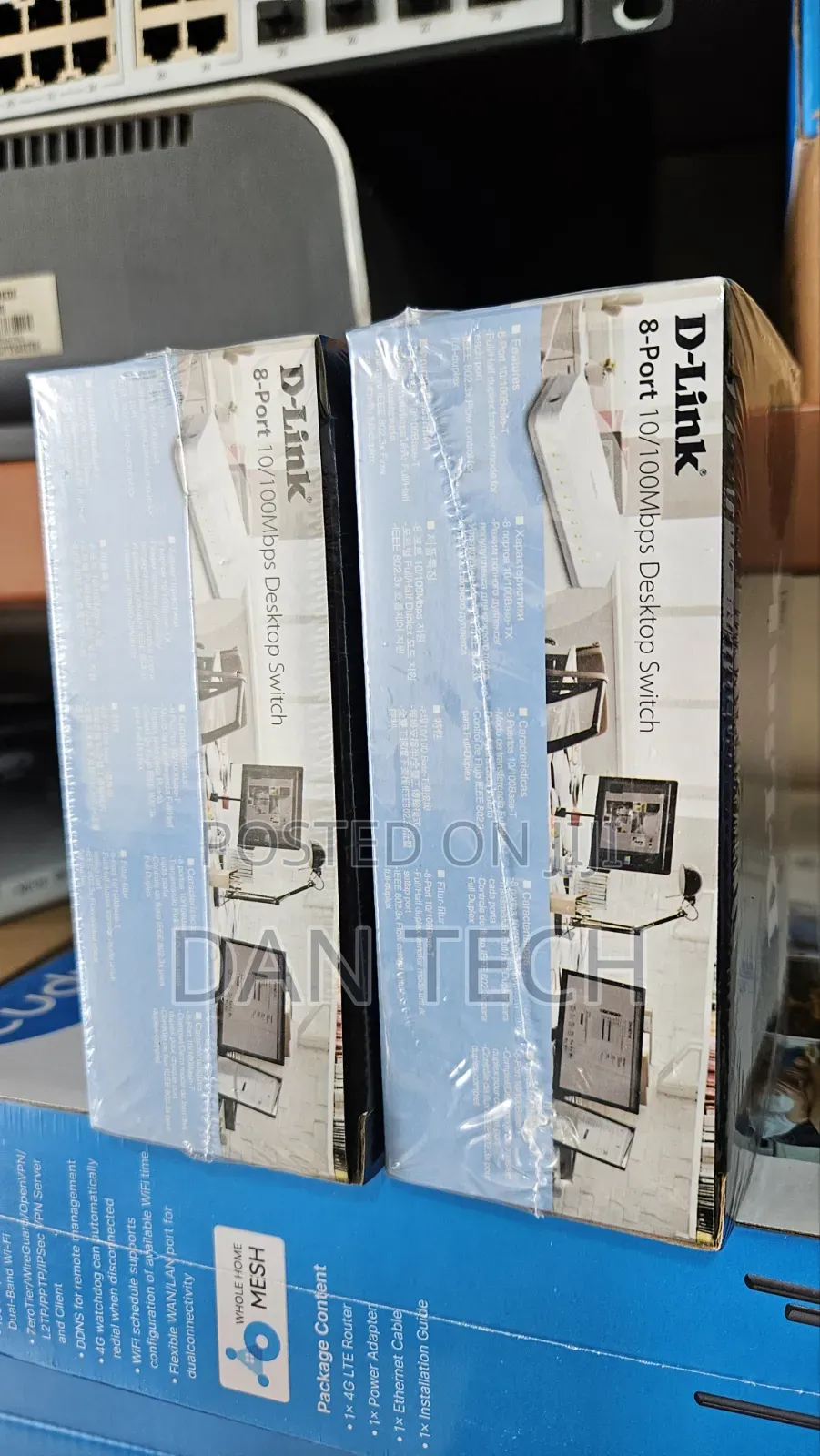 D-Link DES-1008C 8-Port Switch