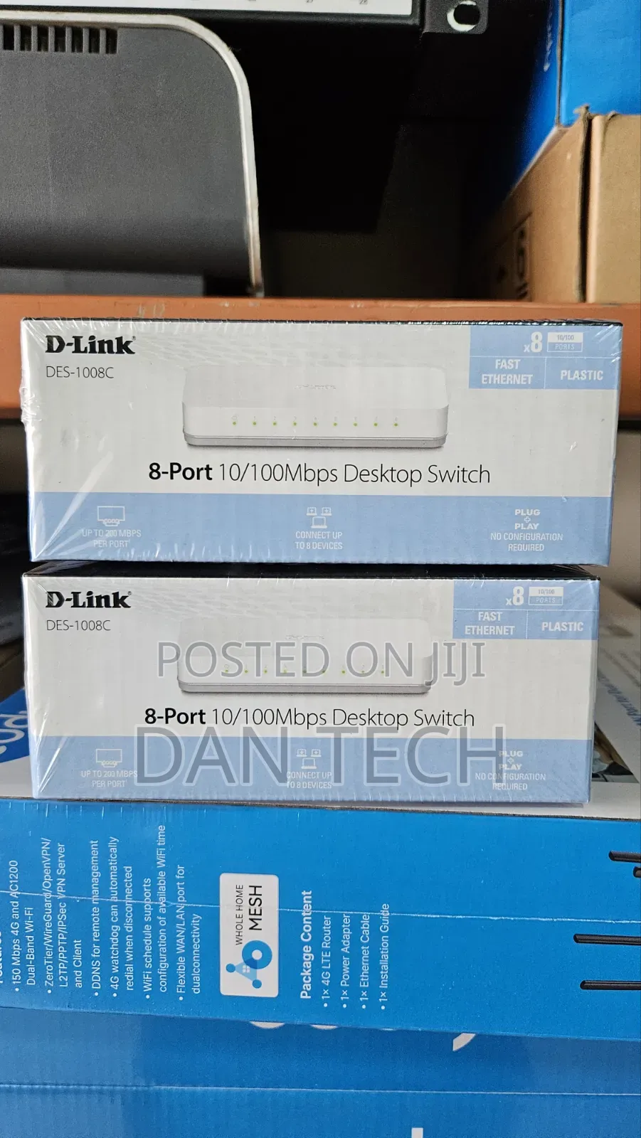 D-Link DES-1008C 8-Port Switch