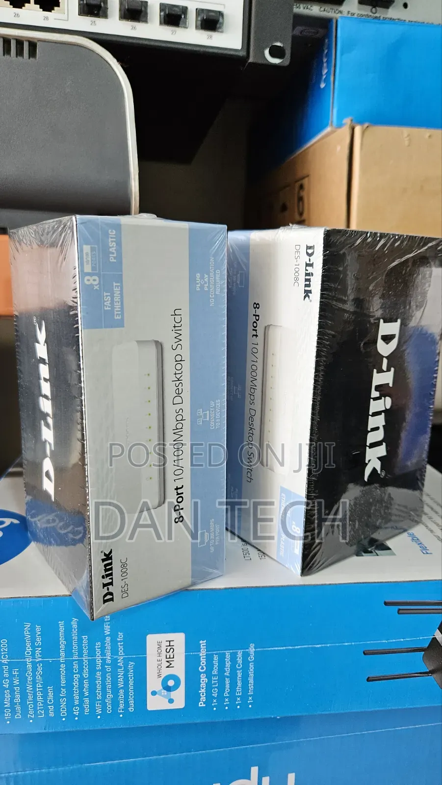 D-Link DES-1008C 8-Port Switch