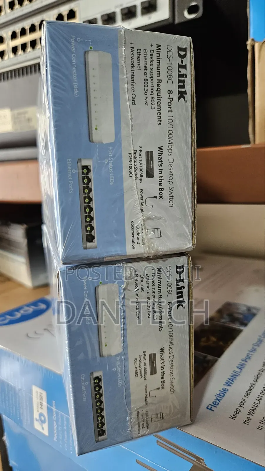 D-Link DES-1008C 8-Port Switch