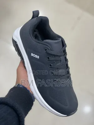Midnight Boss Air Cushion Athletic Sneakers Daily Streetwear