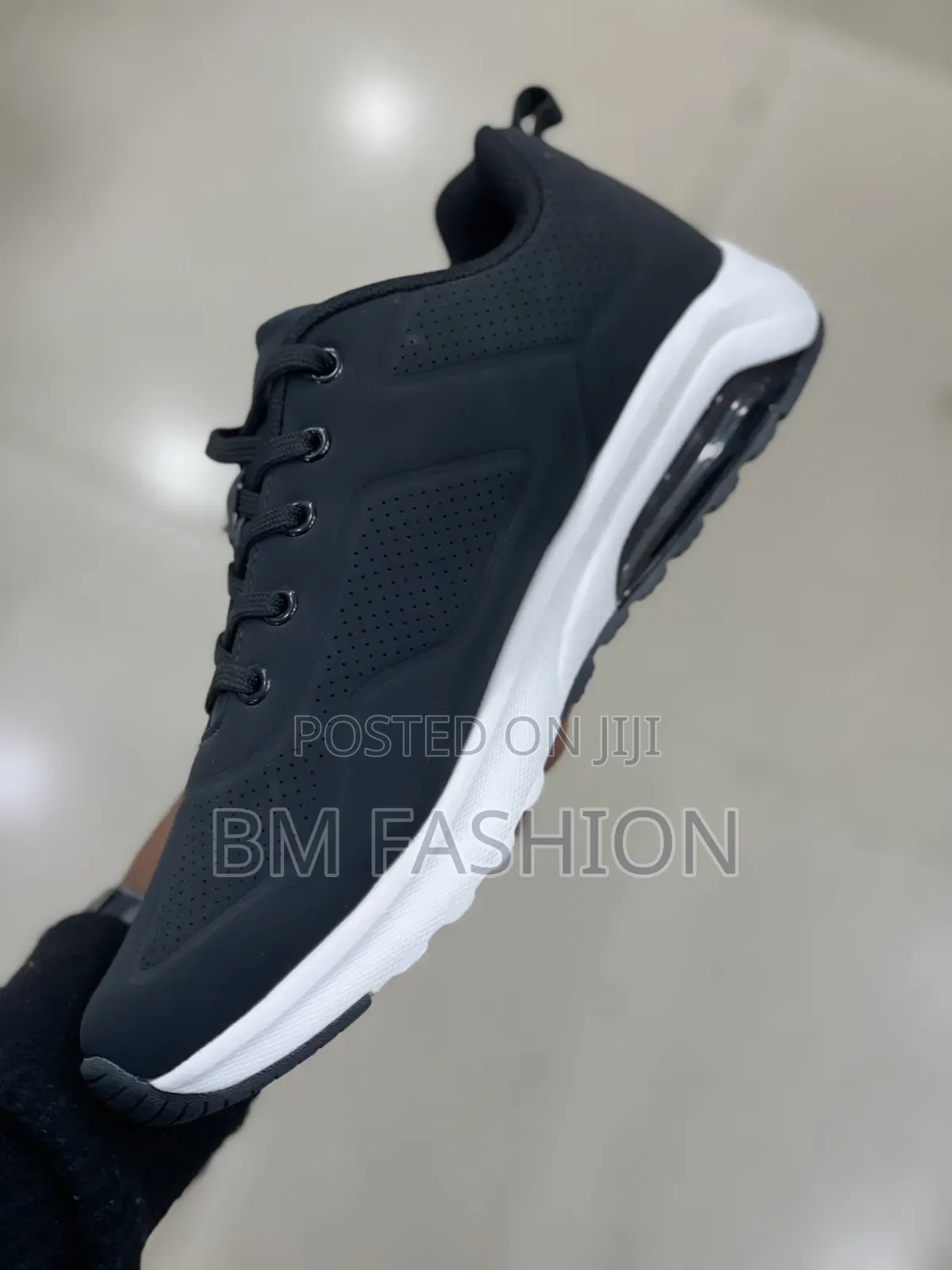 Midnight Boss Air Cushion Athletic Sneakers Daily Streetwear