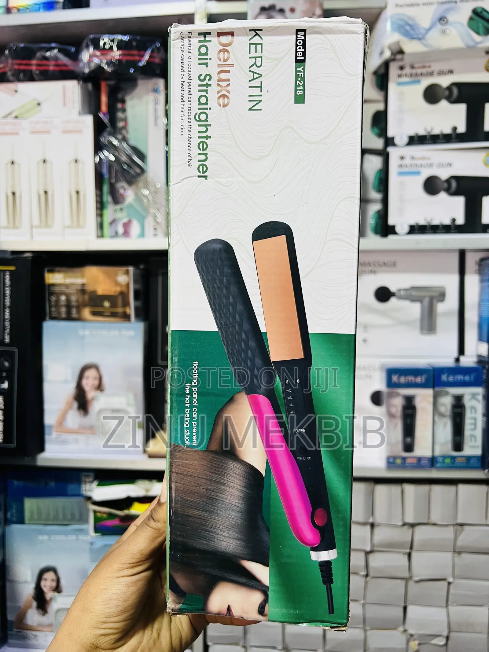 Keratin Deluxe Hair Straightener