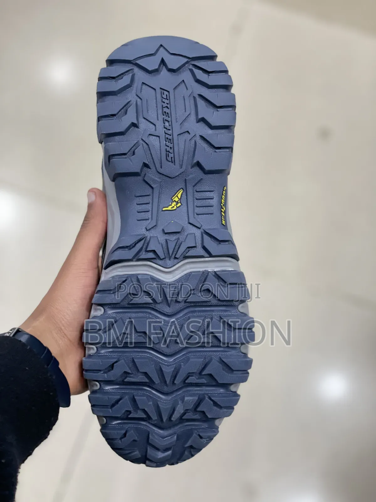 Sketchers Navy Support Walking Footwear Featuring Dynamic Grip Soles