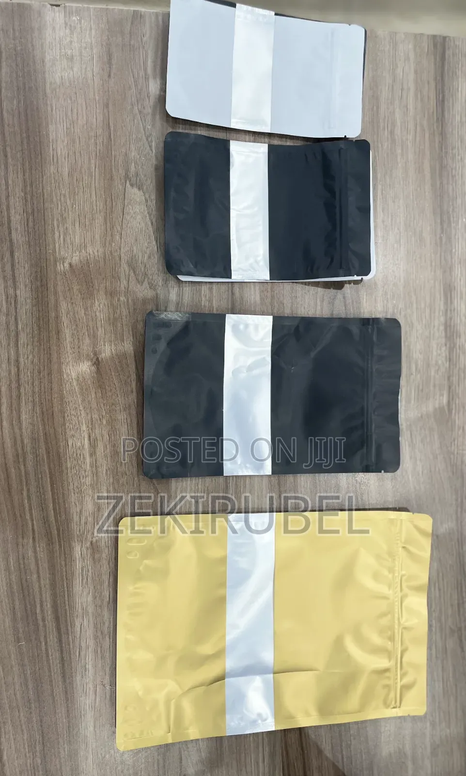 Packaging Plastic Bags150gram Thereis Also 250 and 500 Gram Pakages