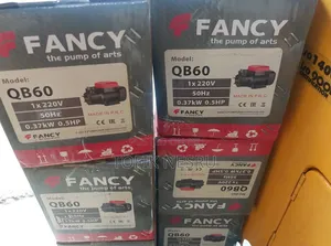 Fancy Water Pump Uropean Standard