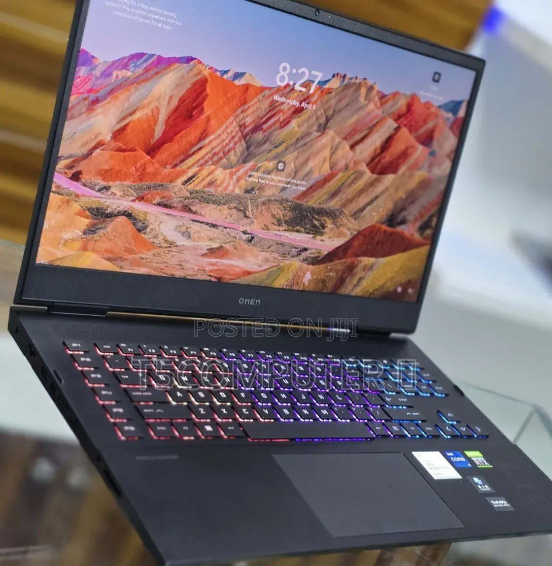 New Laptop HP Omen 17 16GB Intel Core i7 SSD 1T