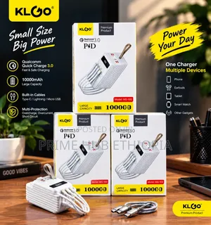 KLGO MGmAh Ultra-Large Power Bank