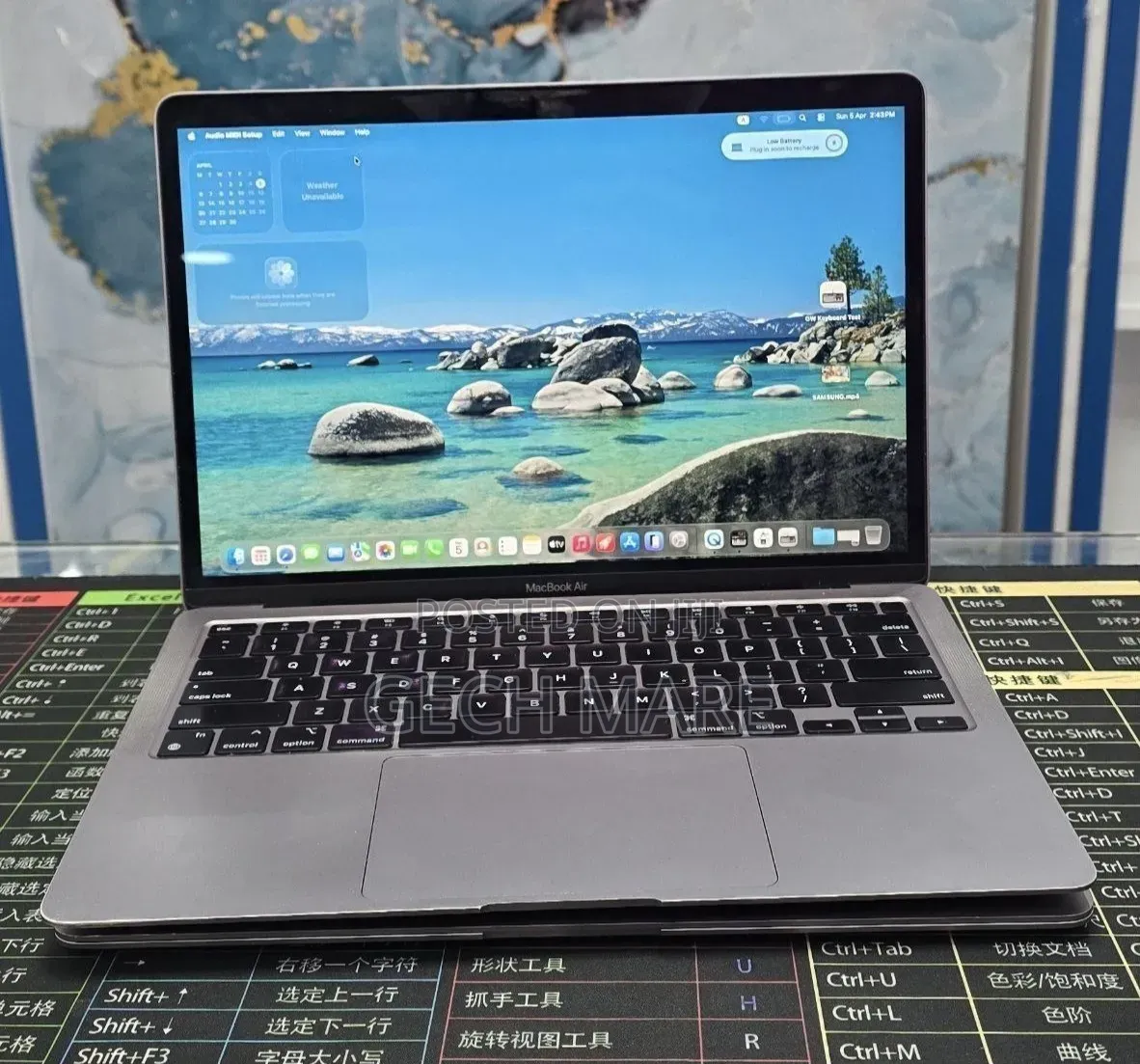 New Laptop Apple MacBook Air 2020 M1 8GB Apple M1 SSD 256GB