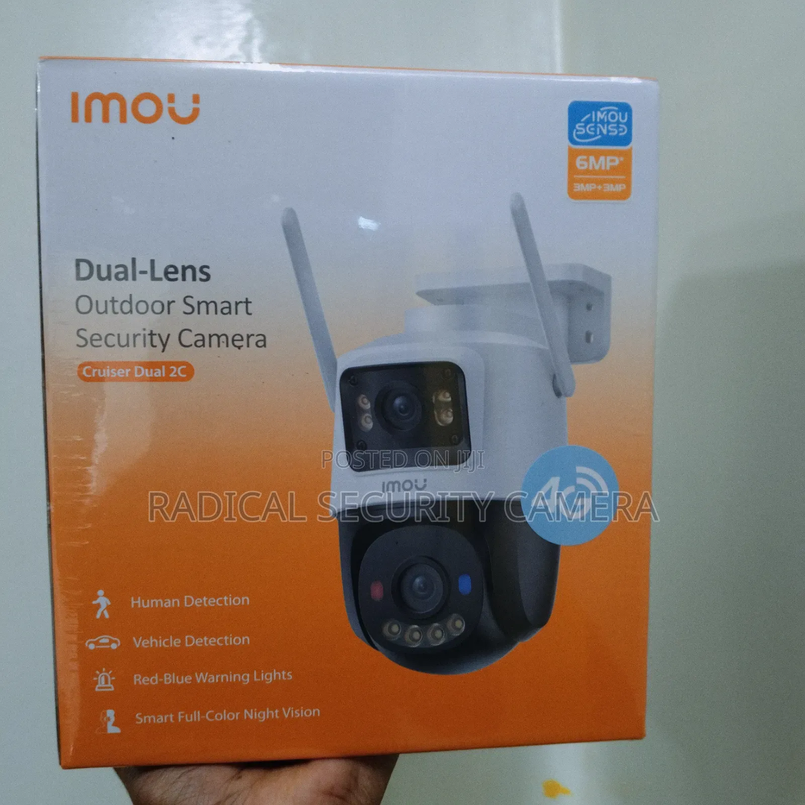 IMOU Cruiser Dual 2C 6MP 4G Sim Dual-Lens Outdoor Security Camera