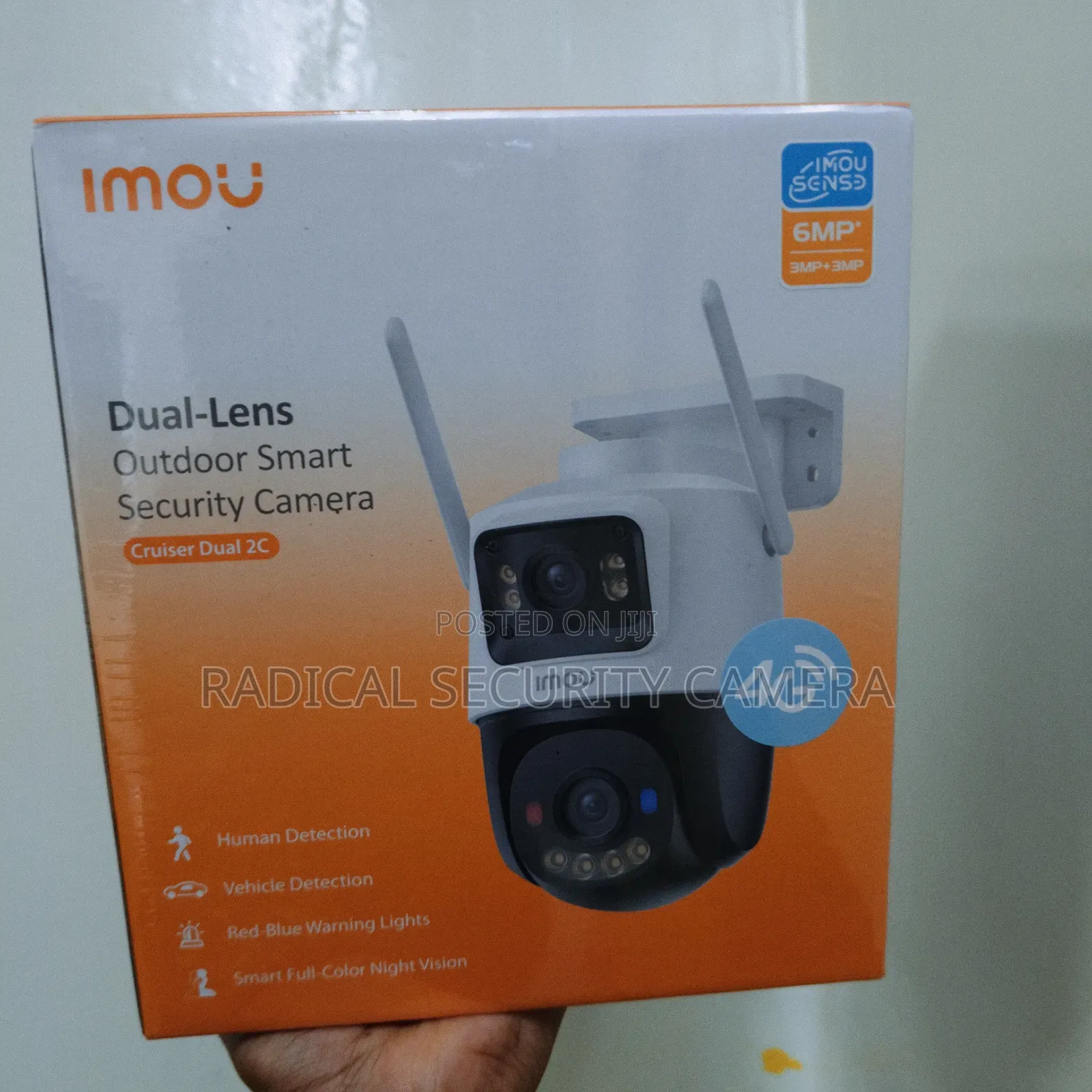 IMOU Cruiser Dual 2C 6MP 4G Sim Dual-Lens Outdoor Security Camera