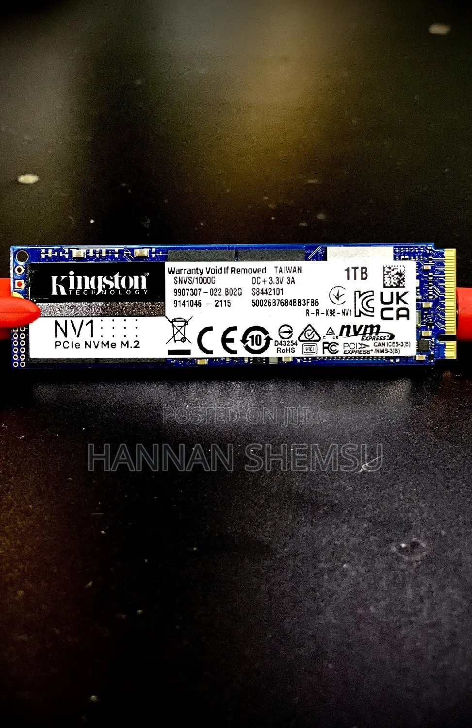 1tb Kingston Nvma SSD