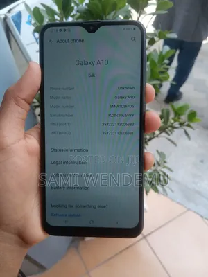 Samsung Galaxy A10 32 GB Black
