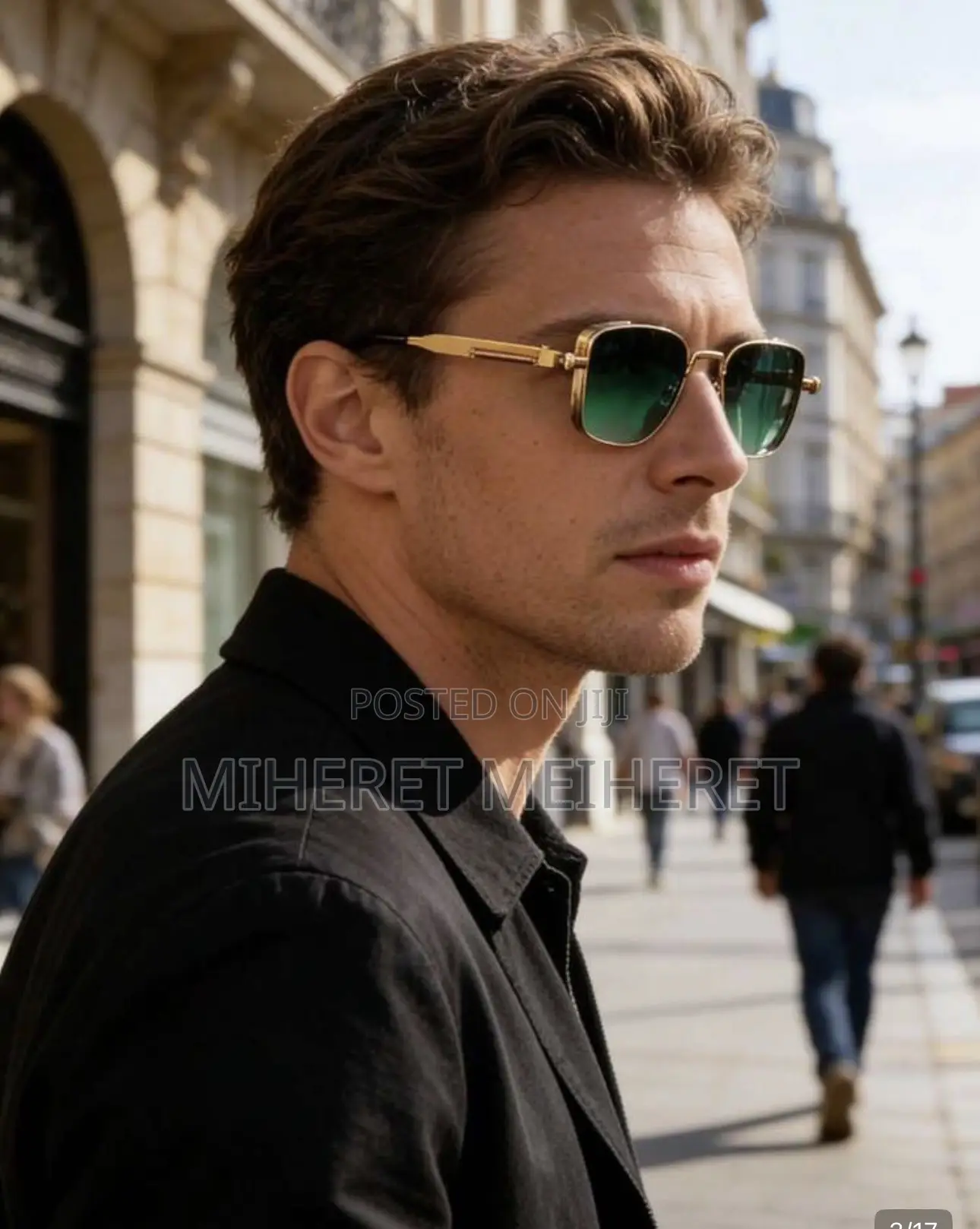 Retro Gold Metal Frame Glasses, Suitable for Men and Women, Steampunk