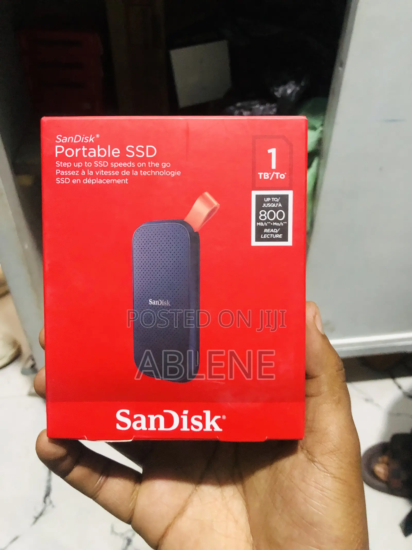 SanDisk 1TB Portable SSD External Hardisk