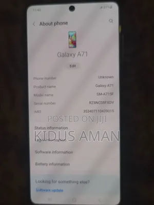 Samsung Galaxy A71 128 GB