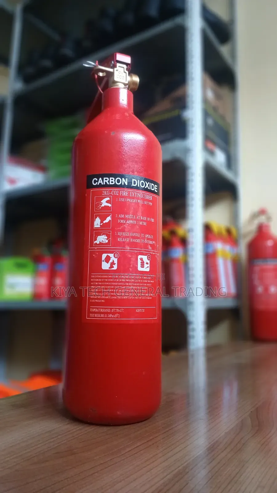 2Kg Co2 Fire Extinguisher Best for Electrical and Flammable Liquids