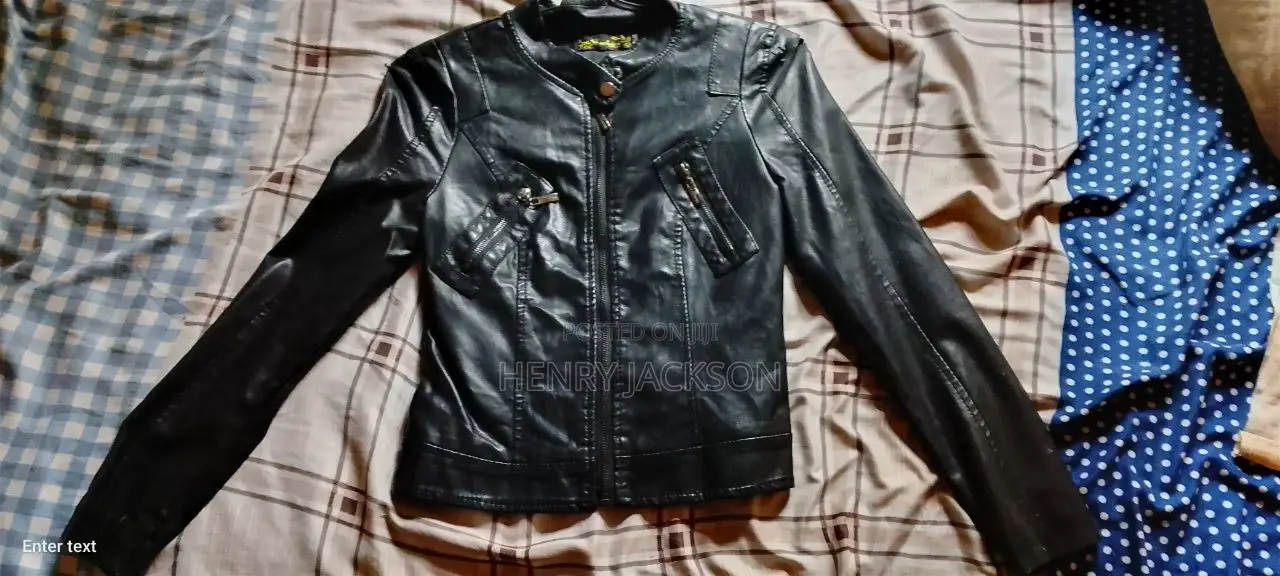Black Woman's Leather Jacket