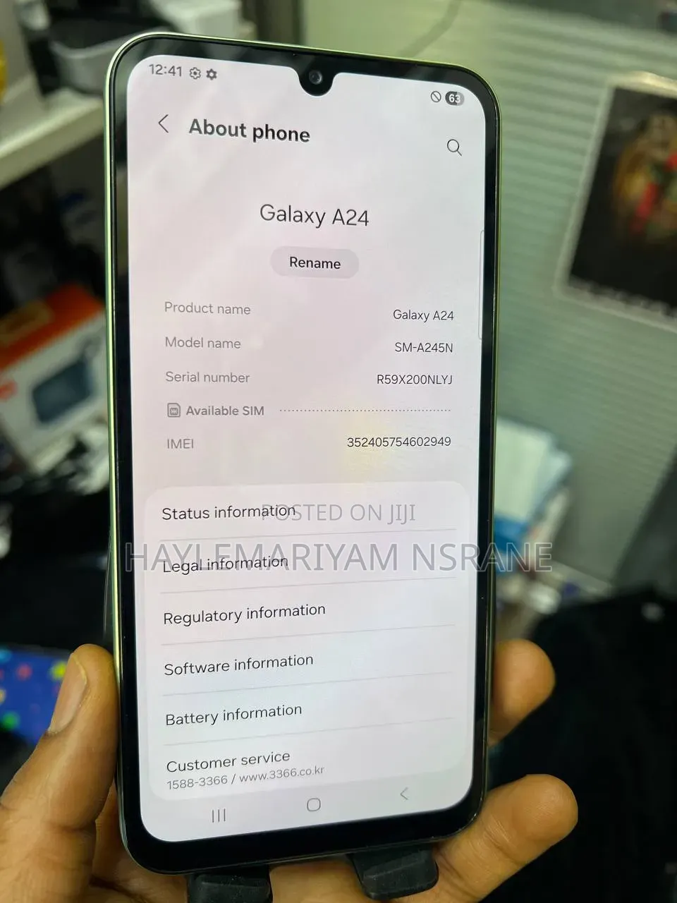 New Samsung Galaxy A24 128 GB