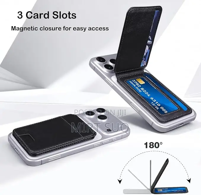 Slim Magnetic Phone Wallet Card Holder Apple MagSafe Wallet