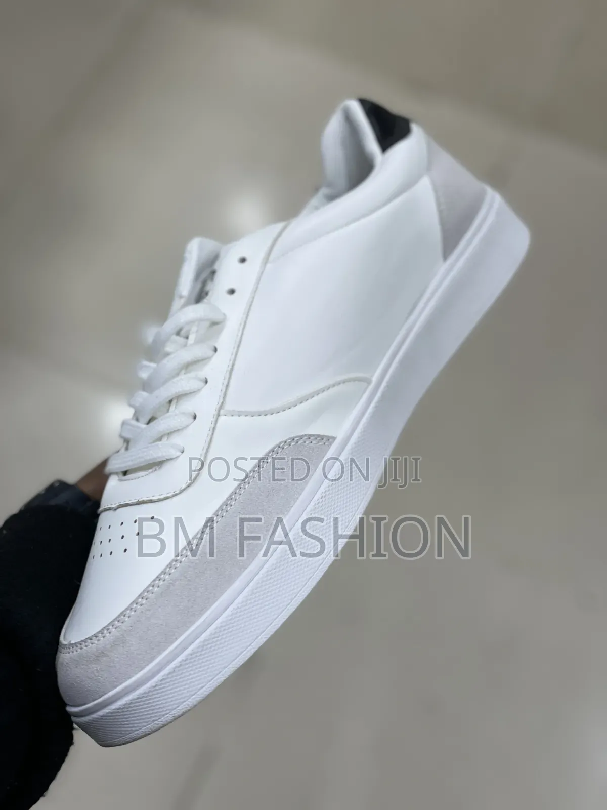 Adidas Originals Court Super Sneaker Clean White and Grey Color Scheme