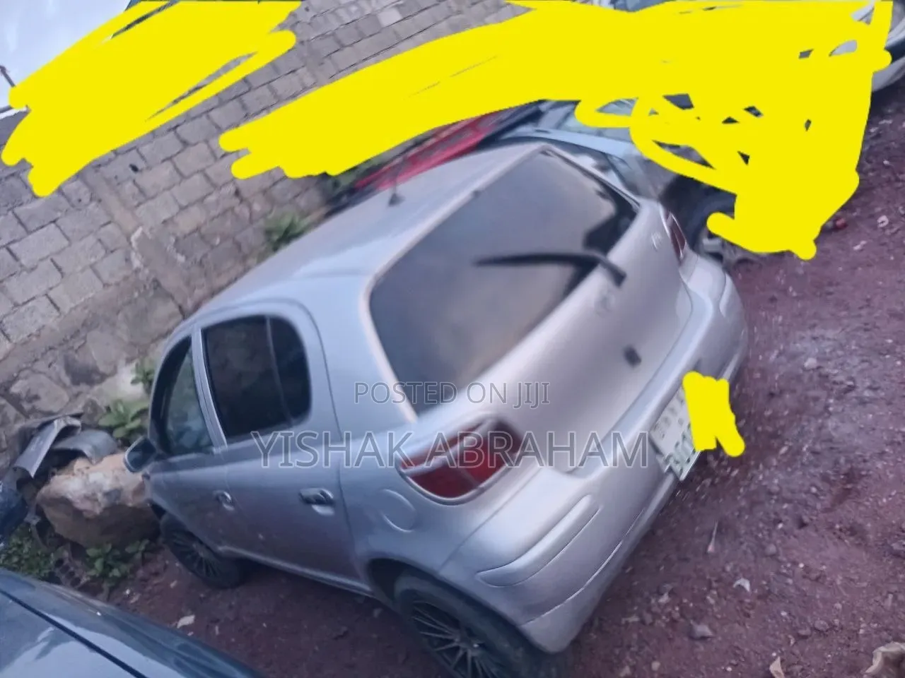 Toyota Vitz 2003 Silver