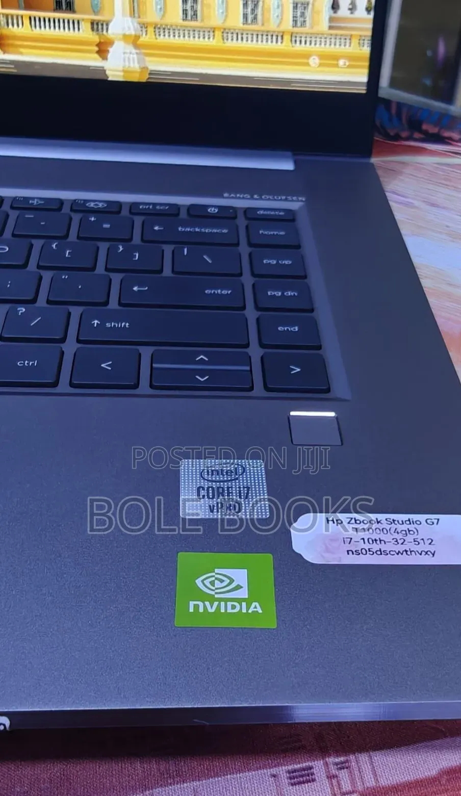 New Laptop HP ZBook Power G7 32GB Intel Core i7 SSD 512GB