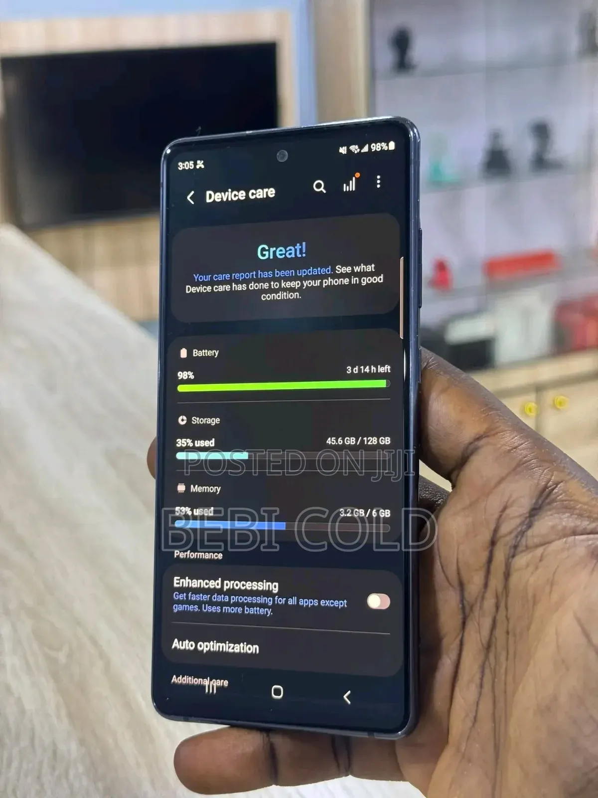 New Samsung Galaxy S20 FE 5G 128 GB Blue