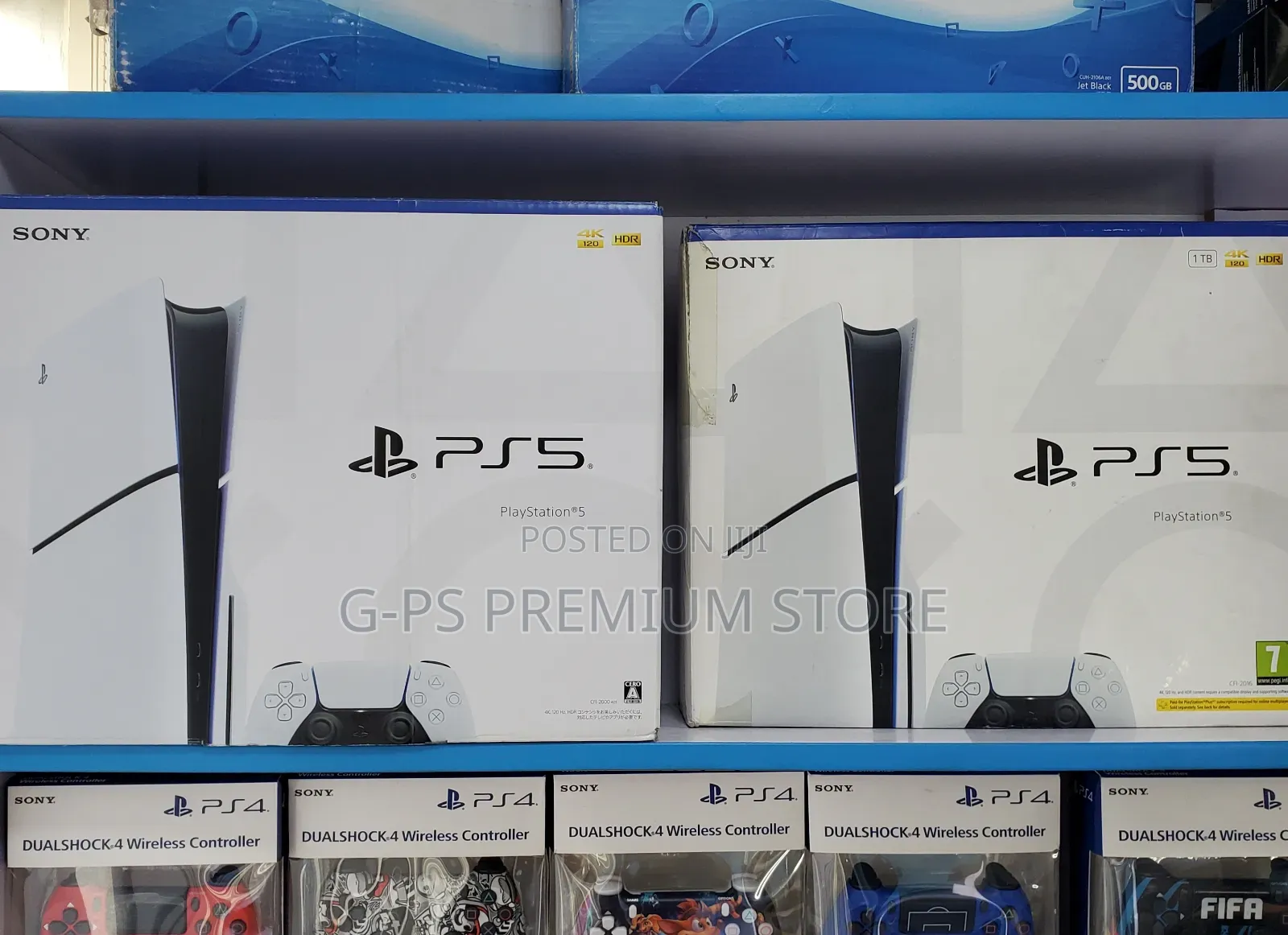 Original PS5 Slim Brand New 1 Joystick 5 Games በ 30% ዲስካውንት መውሰድ ይችላሉ