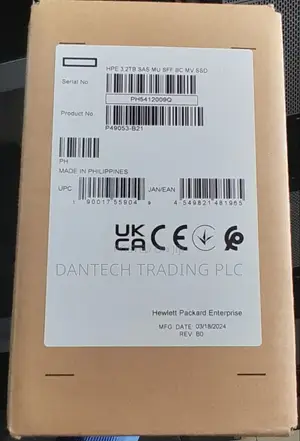 Hpe 3.2tb Sas Mixed Use SFF Bc SSD