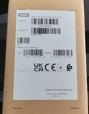 Hpe 3.2tb Sas Mixed Use SFF Bc SSD