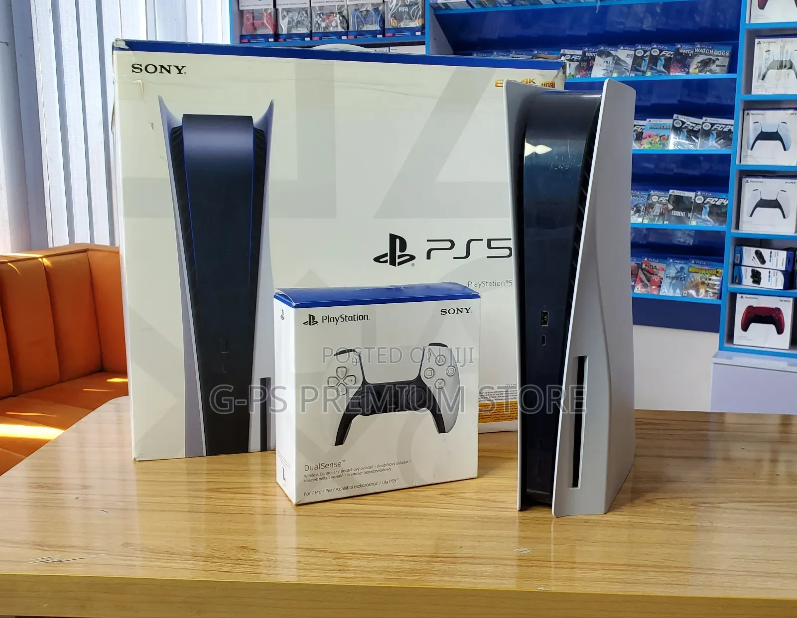 PS5 Fat | 100% ጥራት | 1 Original Joystick | በ 30% ዲስካውንት መውሰድ ይችላሉ
‎