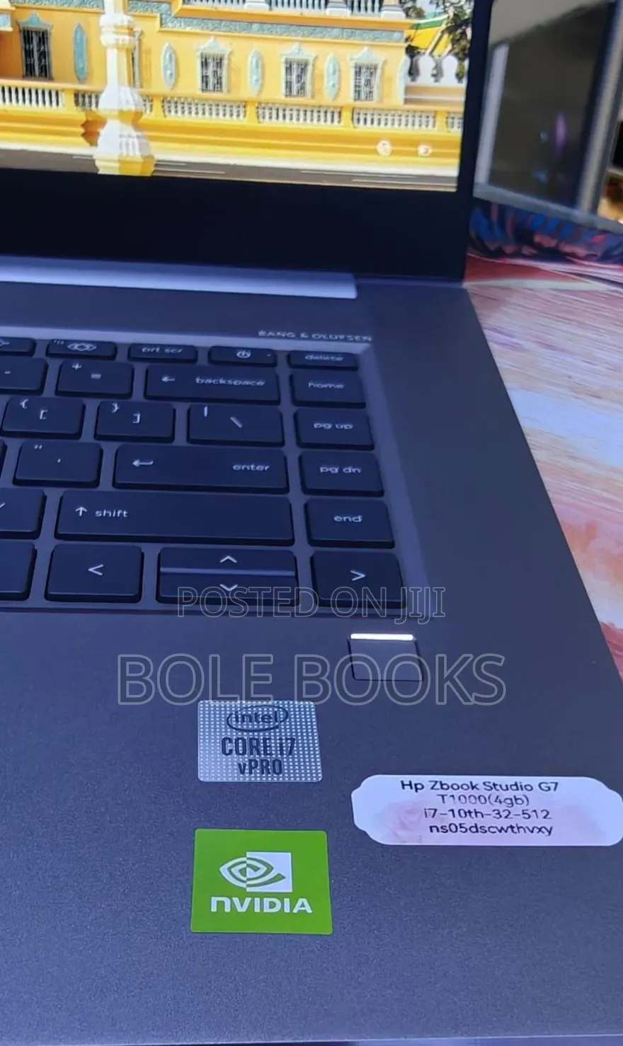New Laptop HP Zbook Studio G7 32GB Intel Core i7 SSD 512GB