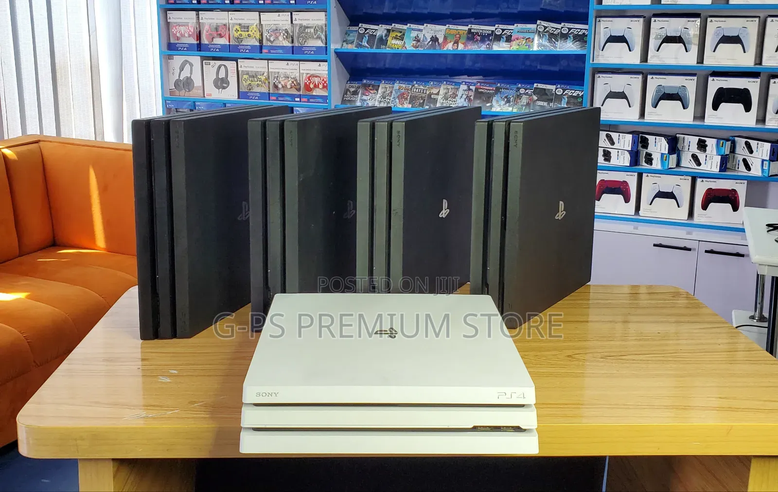 PS4 Pro Jailbreak 100% ጥራት FC 27 + 10 Games በፈለጉት ከለር መርጠው መውሰድ ይችላሉ