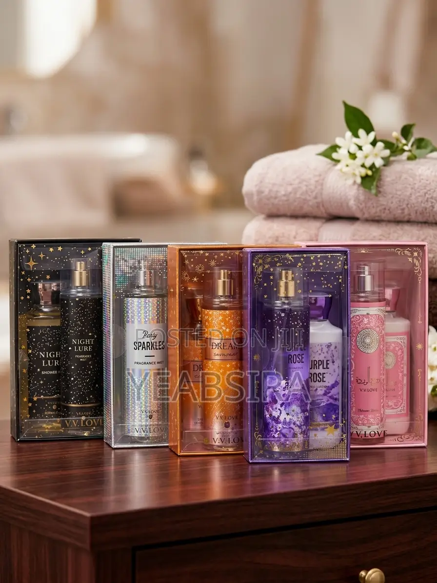 V.V.LOVE Body Gift Set(Perfume Mist + Lotion + Shower Gel)