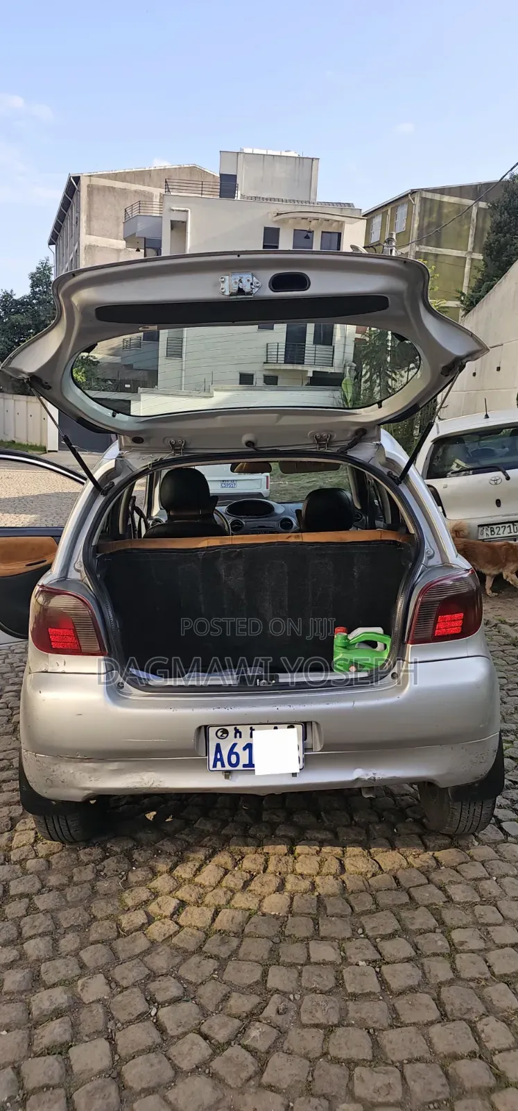 Toyota Vitz 2001 Silver