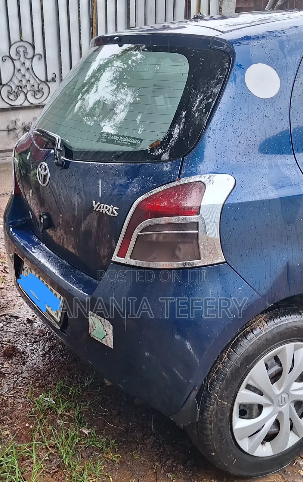 Toyota Yaris 2006 Blue