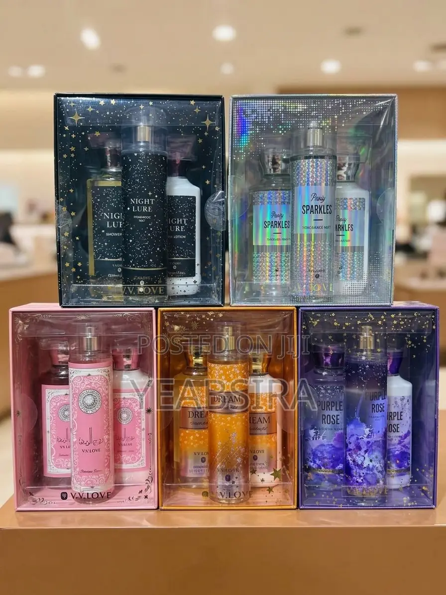 V.V.LOVE Body Gift Set(Perfume Mist + Lotion + Shower Gel)