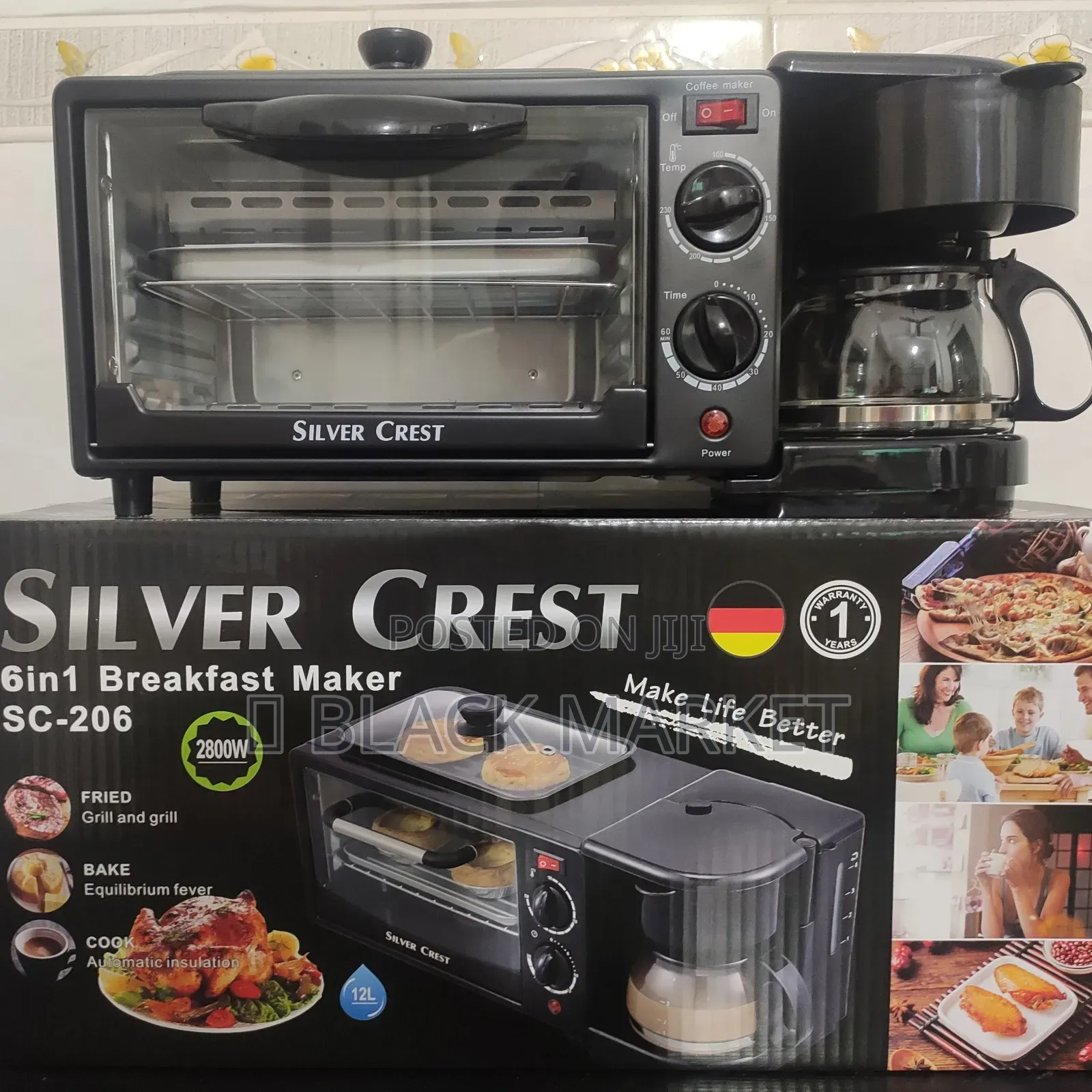 Silver Crest 3-in-1 Breakfast Maker