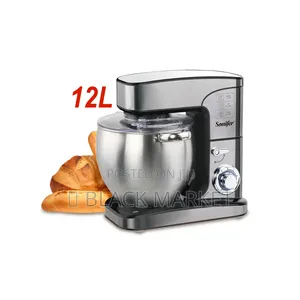 Sonifer Stand Mixer - 12L ሊጥ እና እንቁላል መቀላቀሊያ