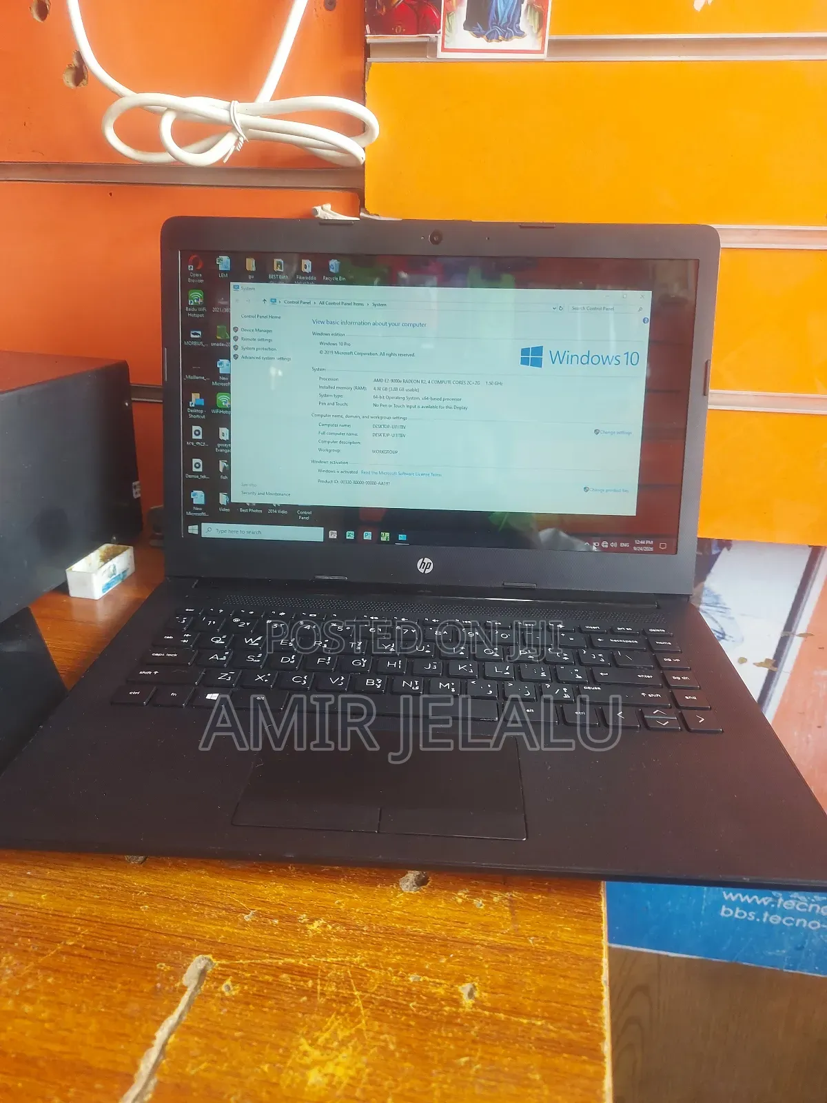 Laptop HP 4GB HDD 500GB